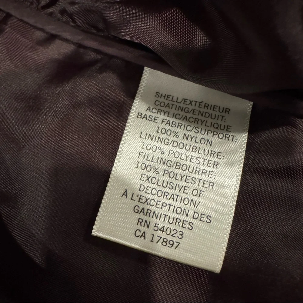 Banana Republic Eggplant Plum‎ Purple Quilted Vest Men’s Size Medium